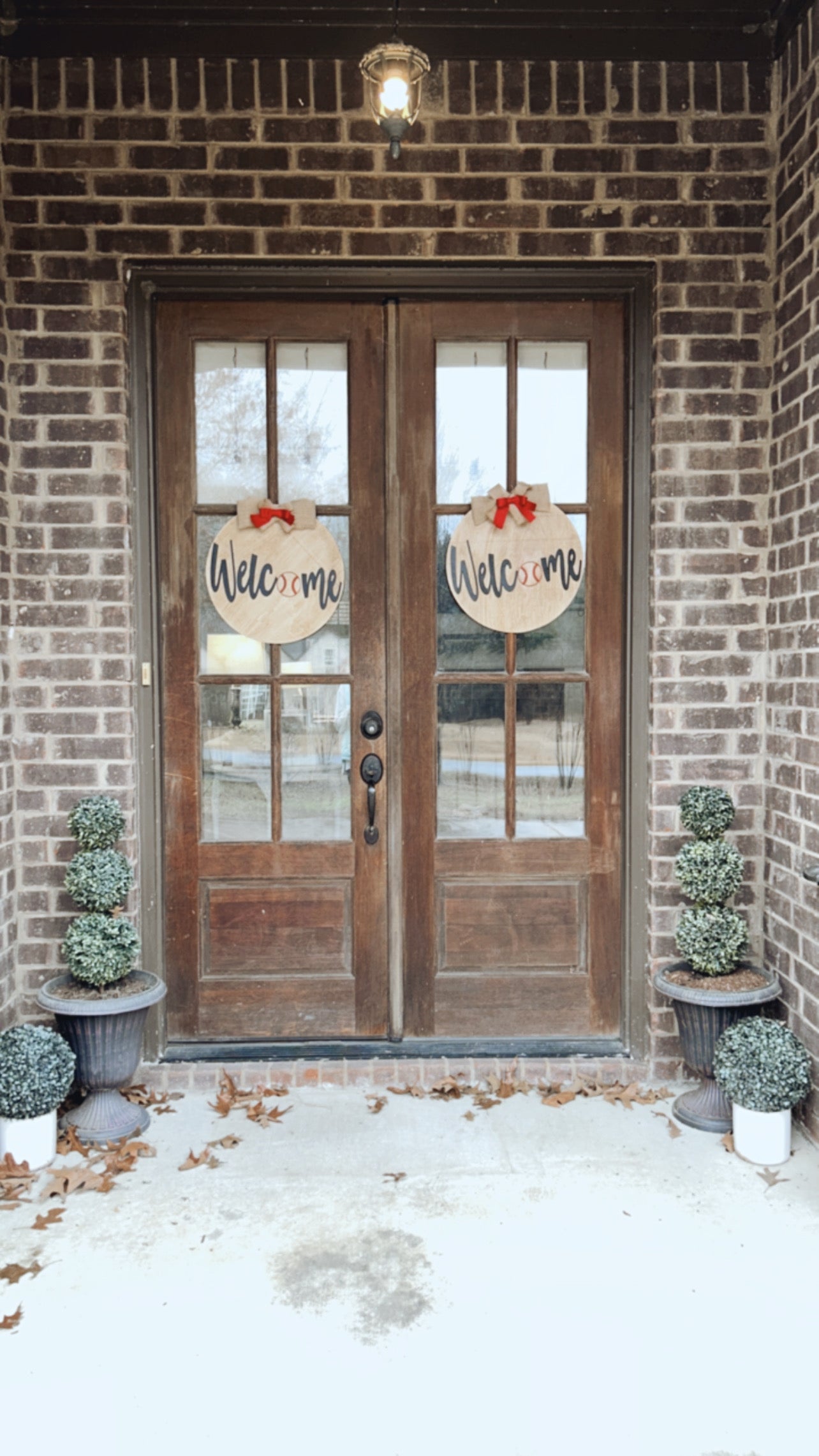 Baseball Newborn Door Hanger – Southern Hangers